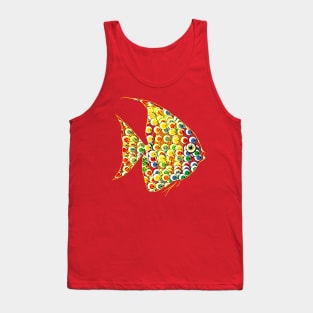 Angelfish Circle Dot Tank Top